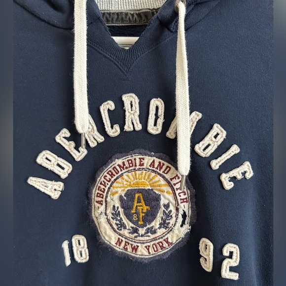 A & F Cozy Varsity Hoodie - Picture 2 of 6